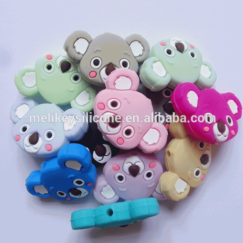 OEM Manufacturer Silicone Pacifier Clip - OEM Factory for Colorful Jewelry Silicone Beads Teething 974531 – Melikey