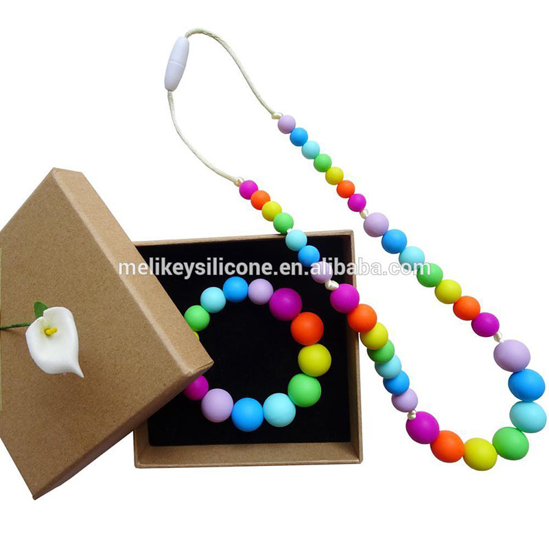 Manufacturer for Baby Teething Products - Baby Teething Necklace  Teether Toy  wholesale | Melikey – Melikey