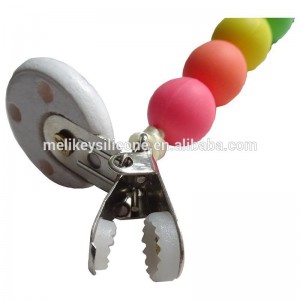 Pacifier Clips Silicone Round Clip  Factory Supplier | Melikey