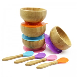 Bamboo Baby Bowls Tableware Wholesale l Melikey