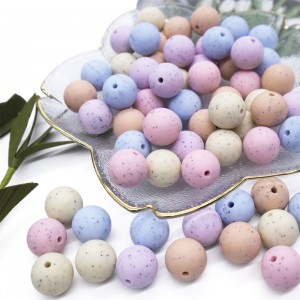 Good Wholesale Vendors China Good Quality BPA Free Food Grade The Soft Silicone Baby Teething Round Beads