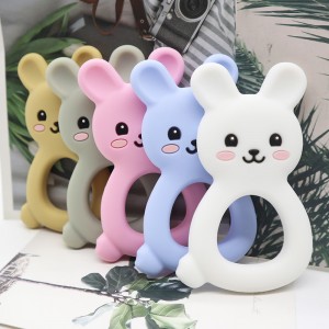 Silicone Bunny Teether Wholesale Silicone Teething Toy