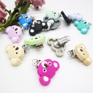 OEM/ODM Factory China OEM Colorful Printing Soft Baby Pacifier Chain Clip Supplier