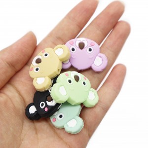 2019 Latest Design China Silicone Beads Baby Mini Teether Food Grade Silicone Teething Beads DIY Necklace Pacifier Chain Chews Baby Products