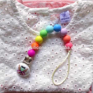 Silicone Pacifier Clip Baby Products Factory Wholesale | Melikey