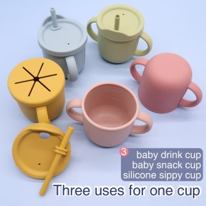 Silicone Baby Cup Training Sippy Infant Eco Friendly l Melikey