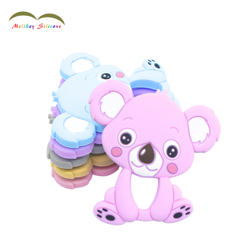 Free sample for Silicone Lunch Bag - Factory Directly supply Non-toxic Wooden Teething Toy Silicone Beads Baby Teether – Melikey