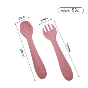 Silicone Baby Spoon Ug Fork Manufacturer l Melikey