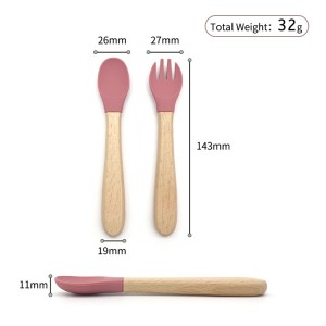 Silicone Spoon At Fork Baby Wholesale l Melikey