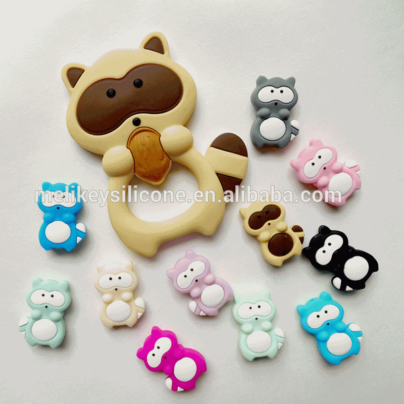 Good Wholesale Vendors Fox Pacifier Clip - Silicone Bead Teether Food Grade Wholesale | Melikey – Melikey