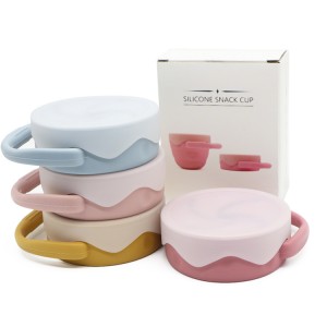 Silicone Snack Cup Baby Collapsible Wholesale Factory l Melikey