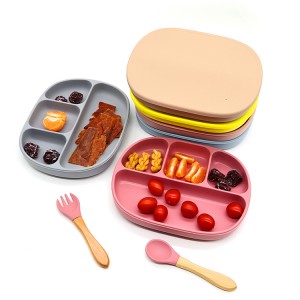 Silicone Toddler Plate Rarraba Dinner OEM l Melikey