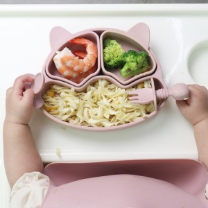 Silicone Kids Plate Supplier Pabrik l Melikey