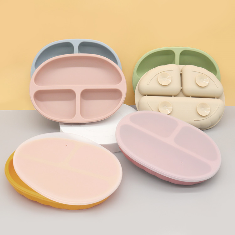 Silicone Suction Baby Plate ຂາຍຍົກ l Melikey Featured Image