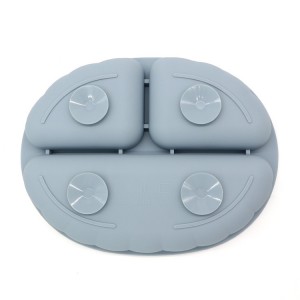 Silicone Suction Baby Plate Pogranda l Melikey