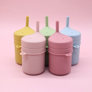 Baby Drinking Cup With Straw Leak Proof Food Grade Wholesale l Melikey