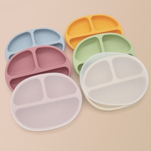 Silicone Suction Baby Plate Jumla l Melikey