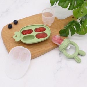 Baby Fruit Pacifier Silicone Freezer Tray Set Factory l Melikey