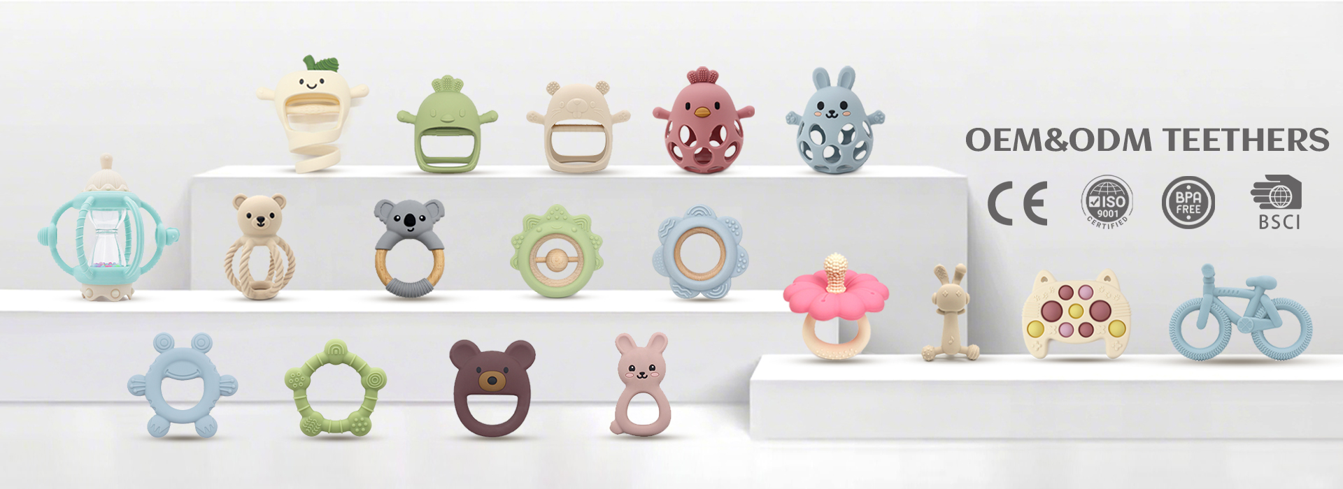 Silicone Teether Wholesale