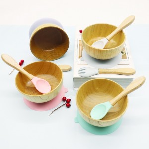Discount wholesale China Wooden Bowl Set