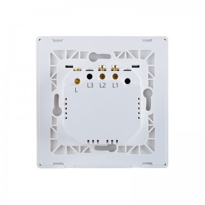 Single Live Wire Smart Switch Supplier, 1/2/3 Gangs, No Neutral Wire Required, EU