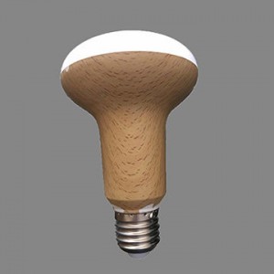 Tuya Smart Wi-Fi LED Bulb,7W RGB, E27 Imitation wood,Compatible with , Alexa, Google Home