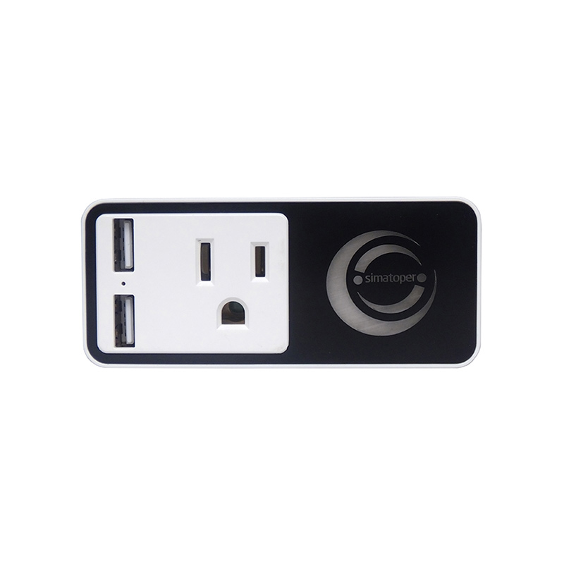 Hot sale Electrical Outlet - SIMATOP Smart Socket M3 WI-FI G Laser Carve Logo With Two USB, Approved UL ETL And FC Certificate Works with Amazon Alexa – SIMATOP