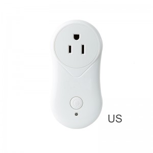 OEM/ODM China EU Adapter Smart Plug WiFi for Google Home Wireless Remote Voice Control Monitoring Timer Socket