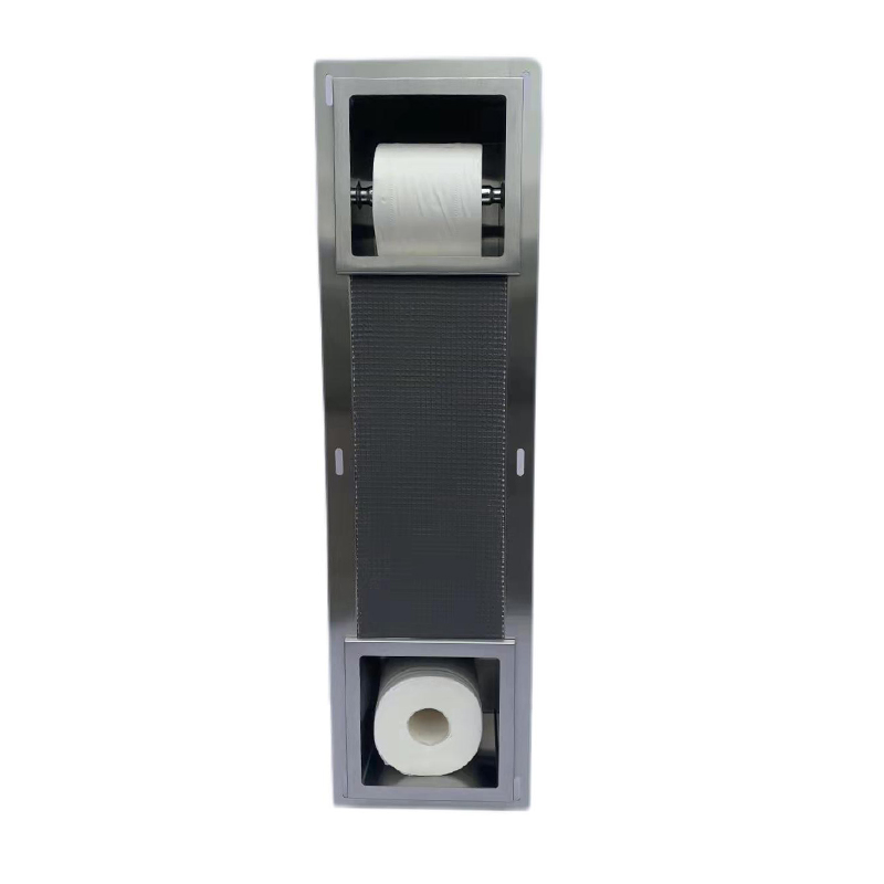 Handmade SUS304/sus316 Recessed Toilet Paper Holder Featured Image