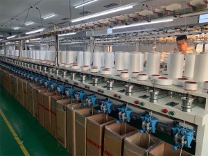 Knitting machines to make elastic straps for Masks