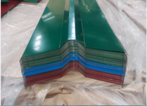 Zinc Coated Galvalume Roofing Materials Panel Building Material Big Spangle Galvanised SGCC Corrugated Steel Sheet