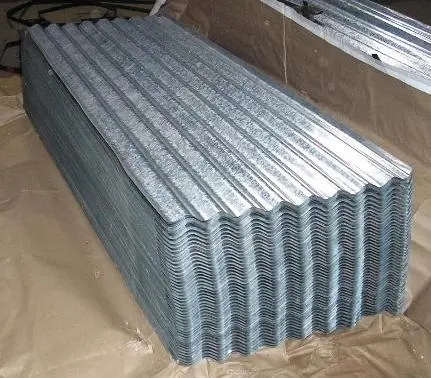 Big Spangle Galvanised SGCC Corrugated Steel Sheet Building Material Roofing Material Featured Image