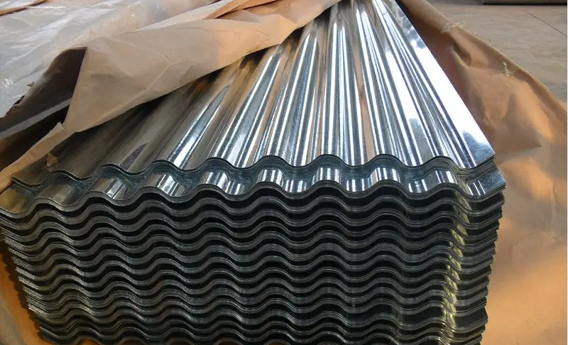 Big Spangle Galvanised SGCC Corrugated Steel Sheet Featured Image