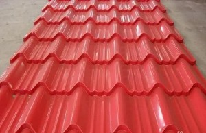 PPGI PPGL Gi Gl China kleurbedekte staalplaat geriffelde dakbedekking PPGI dakbedekking