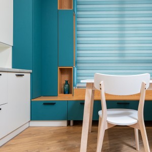 Moderne Heimdekoration Hochwertige Zebra-Rollos Anti-Staub-Fenster-Verdunkelungsvorhänge für Wohnzimmer, Küche, Büro