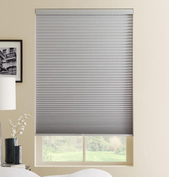 Keep bills down and the temperature up with honeycomb blinds.