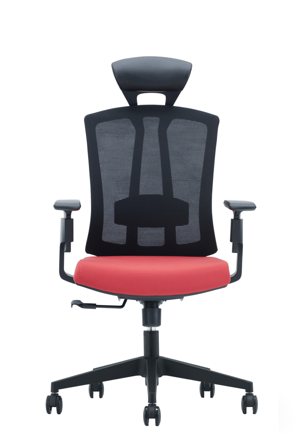 CH-267A | Office chair with leather headrest Featured Image