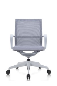 CH-285B-HS |Cadeira de malla de conferencia gris