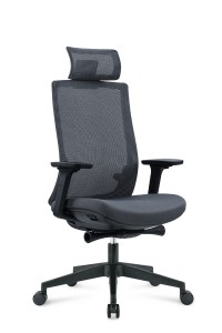 Supply ODM High Density Molded Foam Visitor Ergonomic Plastic Leather Fixed Arm Task Comfortable Mesh Chair