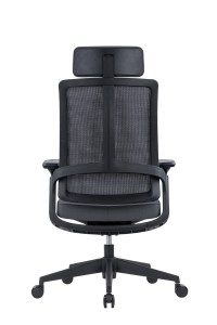 Manufacturer of Mesh Back Upholstery Adjustable Arms High Back Manager Executive Office Chair
