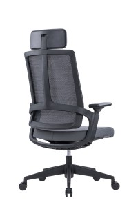 Chinese Modern Swivel Comfortable High Back Ergonomic Black Executive Mesh Office Chair