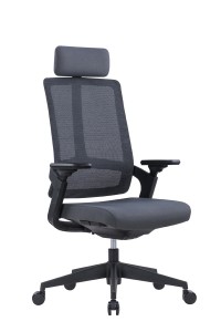 Factory Price For High Back Headrest Available Armrest Mesh Manager Chair