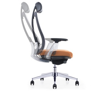 Wholesale Back Ergonomic Mesh Office Chair With Headrest Swivel Stuff Chair