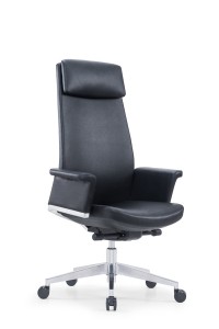 CH-360A |Кожен стол Boss с висока облегалка