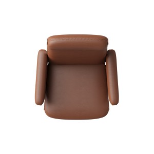 AR-ALM | Energize Your Workspace with Almond-inspired Leather Chair