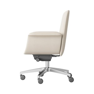 AR-SWA | Swan-like Leather Chair, Elegant & Functional