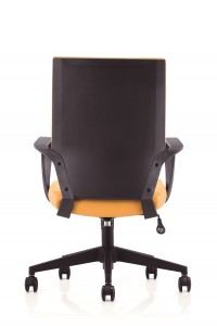 Cheapest Factory with Wheels Fixed Armrest Leather Office Training Center School Chairs