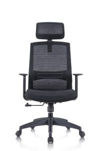 OEM China Professional Office Mesh Chair with Footrest