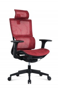 High Quality HongJi GW-A02 Hot Saling Staff Office Mesh chair with Nylon or Aluminum base