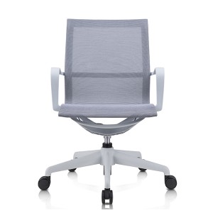CH-285B-HS | Grey Conference Mesh Chair